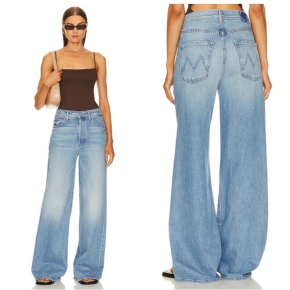 MOTHER Denim - EUC $288 Mother Superior Ditcher Roller Sneak 70s Flare Jeans 29